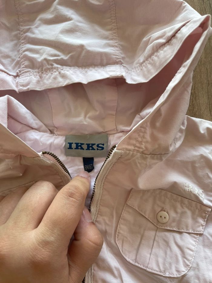 Parka IKKS rose - photo numéro 3