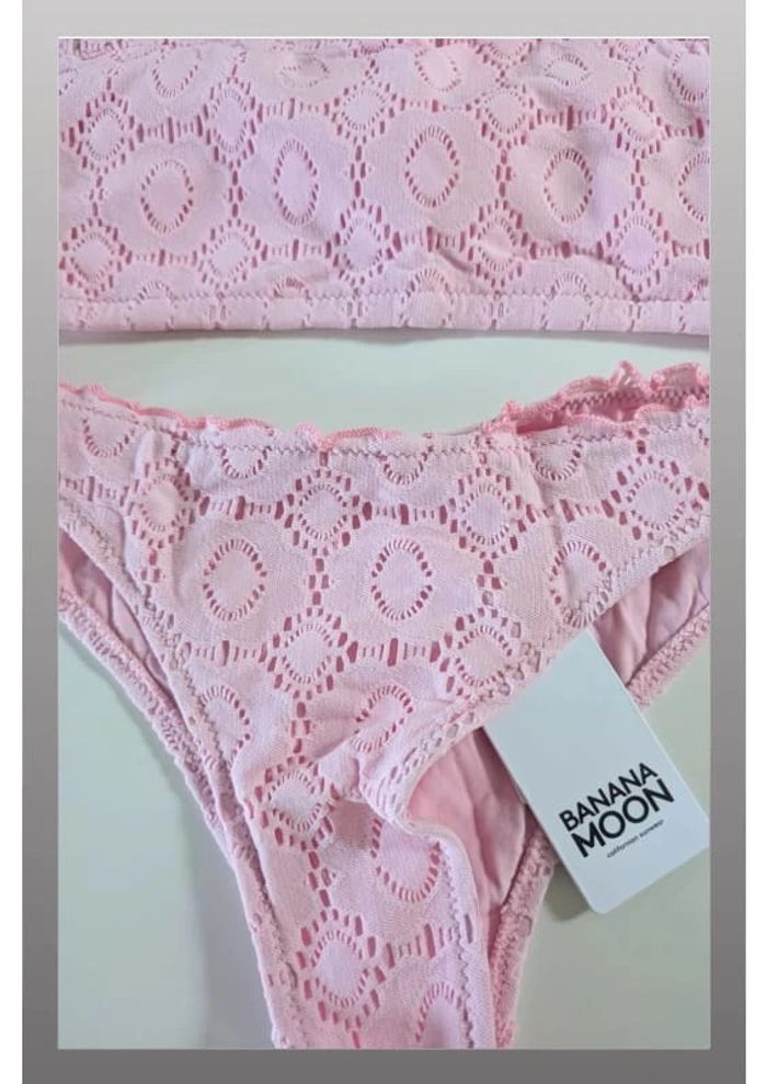 Maillot de bain deux pièces rose Banana Moon Haut Taille 40 Bas Taille 36 - photo numéro 2