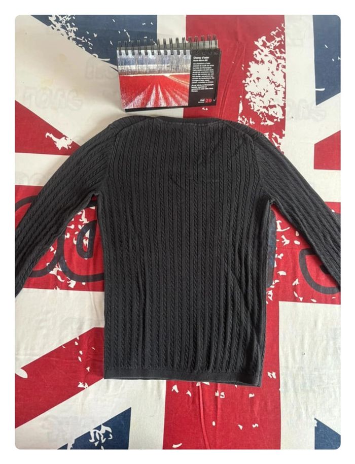 Pull Torsadé Tommy Hilfiger S noir anthracite - photo numéro 6