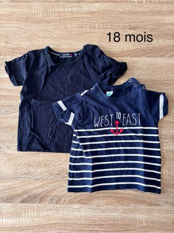 T-shirt manche courte 18 mois