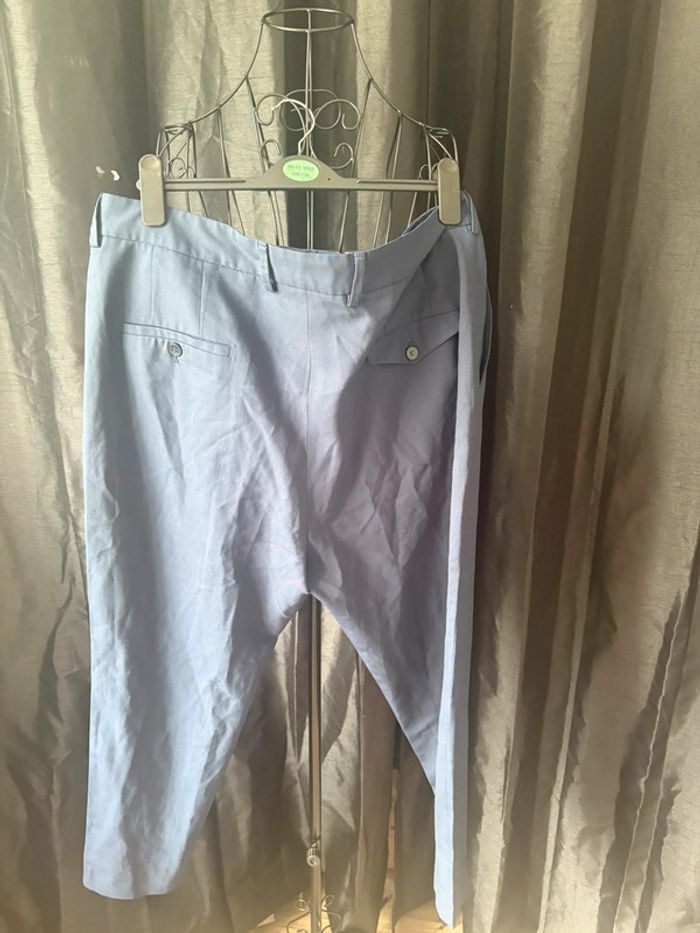 Pantalon de costume Noose & Monkey bleu marine - Taille 36R - photo numéro 4