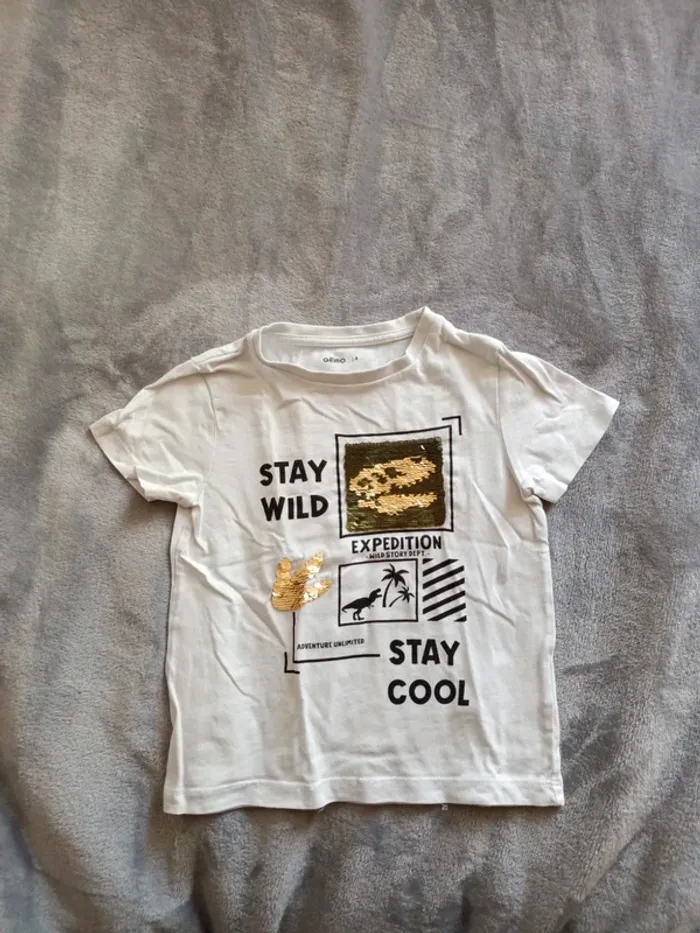 T-shirt 4 ans