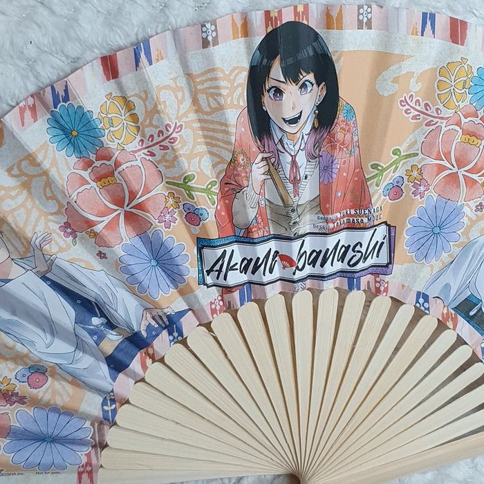 Éventail Akane Banashi goodies manga anime japon - photo numéro 2