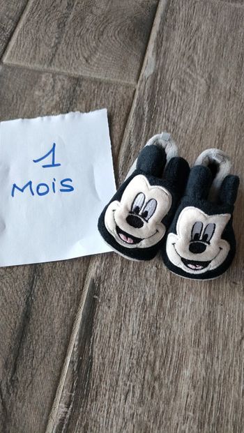 Chaussons pantoufles Mickey Disney