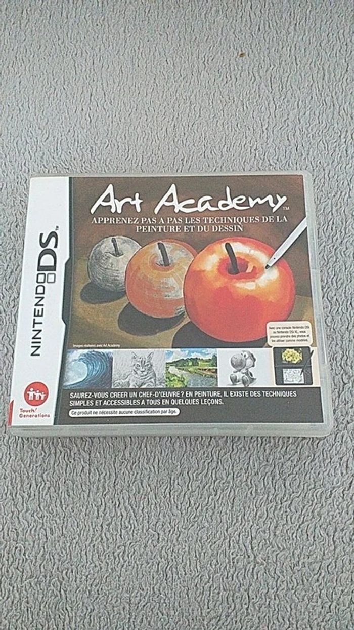 Jeux nintendo ds art academy