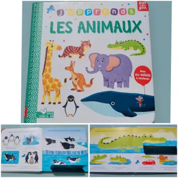 Éditions Deux coqs d'or, patapon 🐘 J'apprends Les animaux 🐊