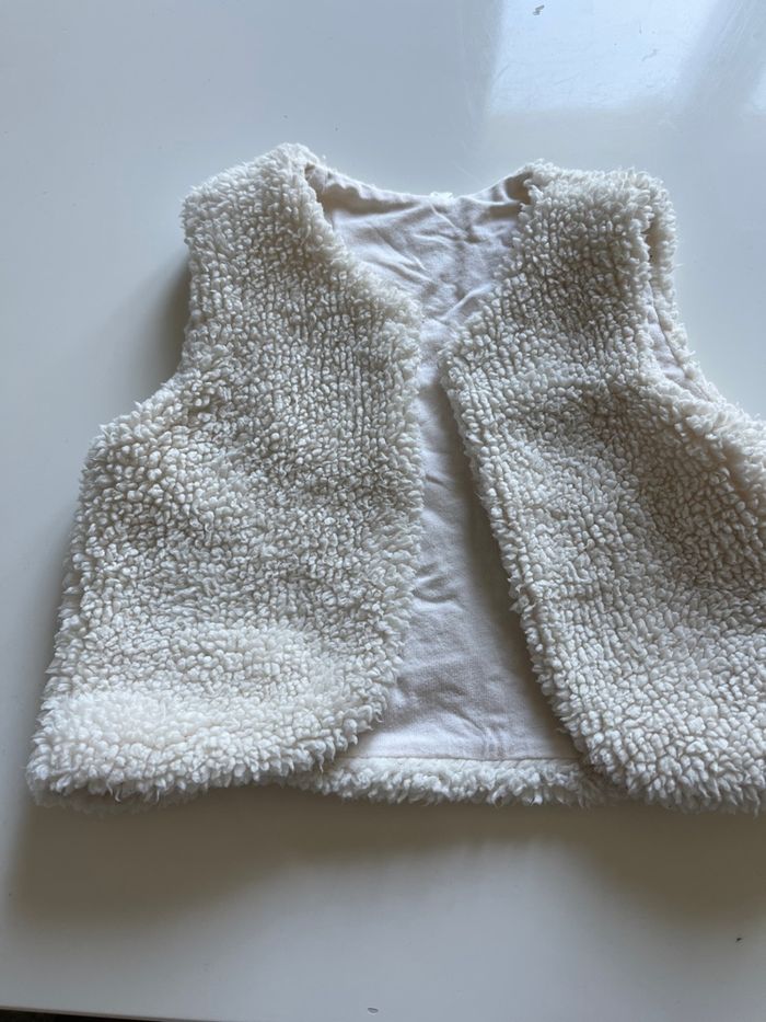 Gilet sans manche blanc