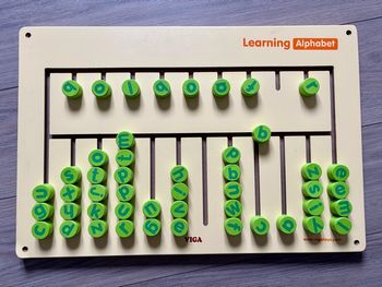 Apprendre l’alphabet
