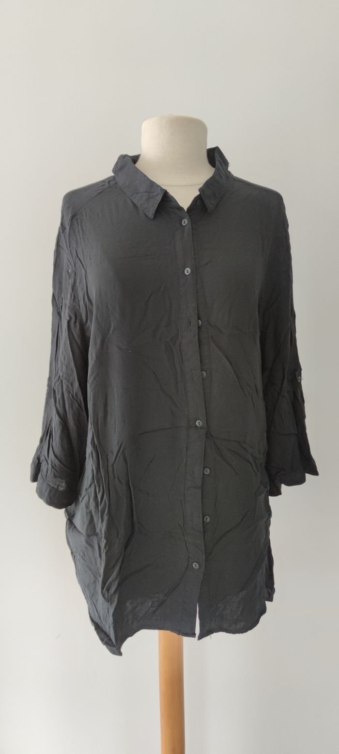 Chemisier noir MS Mode T52 – Bon état - photo numéro 3