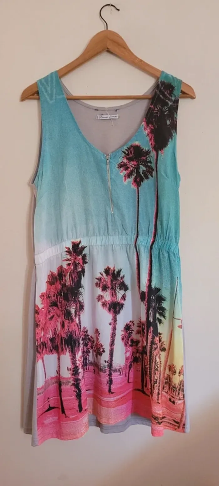 Robe été femme taille 40 marque concept français - photo numéro 2