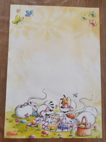 Feuille diddl A4 n°121 (0.35 cts)