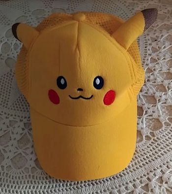 Casquette réglable picachu Pokemon jaune