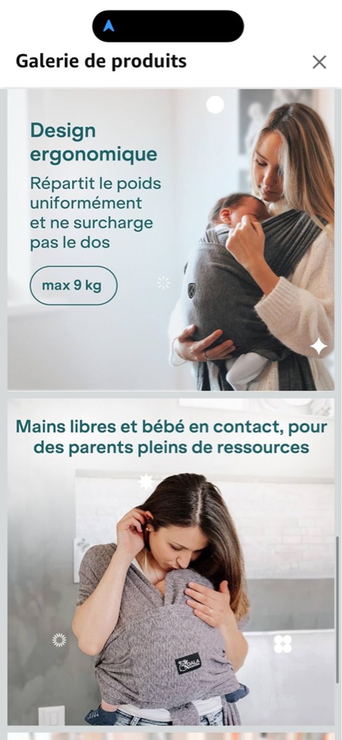 Écharpe de portage - photo numéro 5