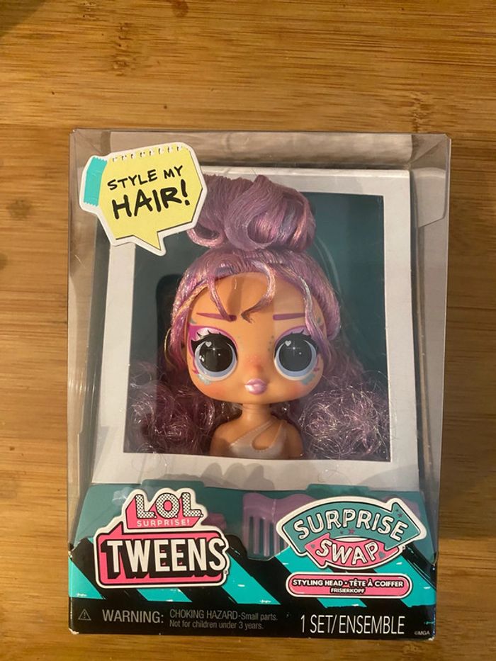 Lot poupées LOL Tweens Cora + Bailey + style my hair - photo numéro 8