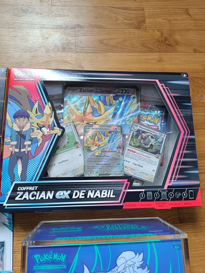 Lot EV09 - ETB + 2 Coffrets + 8 Boosters + 2 Tripack - photo numéro 2