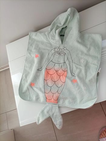 Sortie de bain/cape de bain