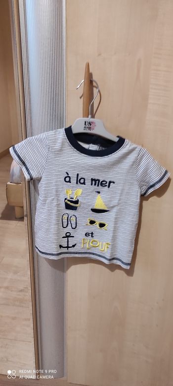 Tee-shirt plus 23 mois