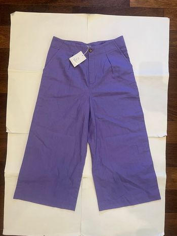pantalon violet large neuf avec étiquette 