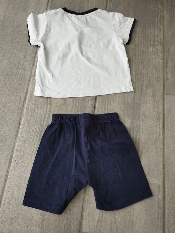 Lot n°328 Ensemble short + T-shirt France Russia 2018 18 mois - photo numéro 5