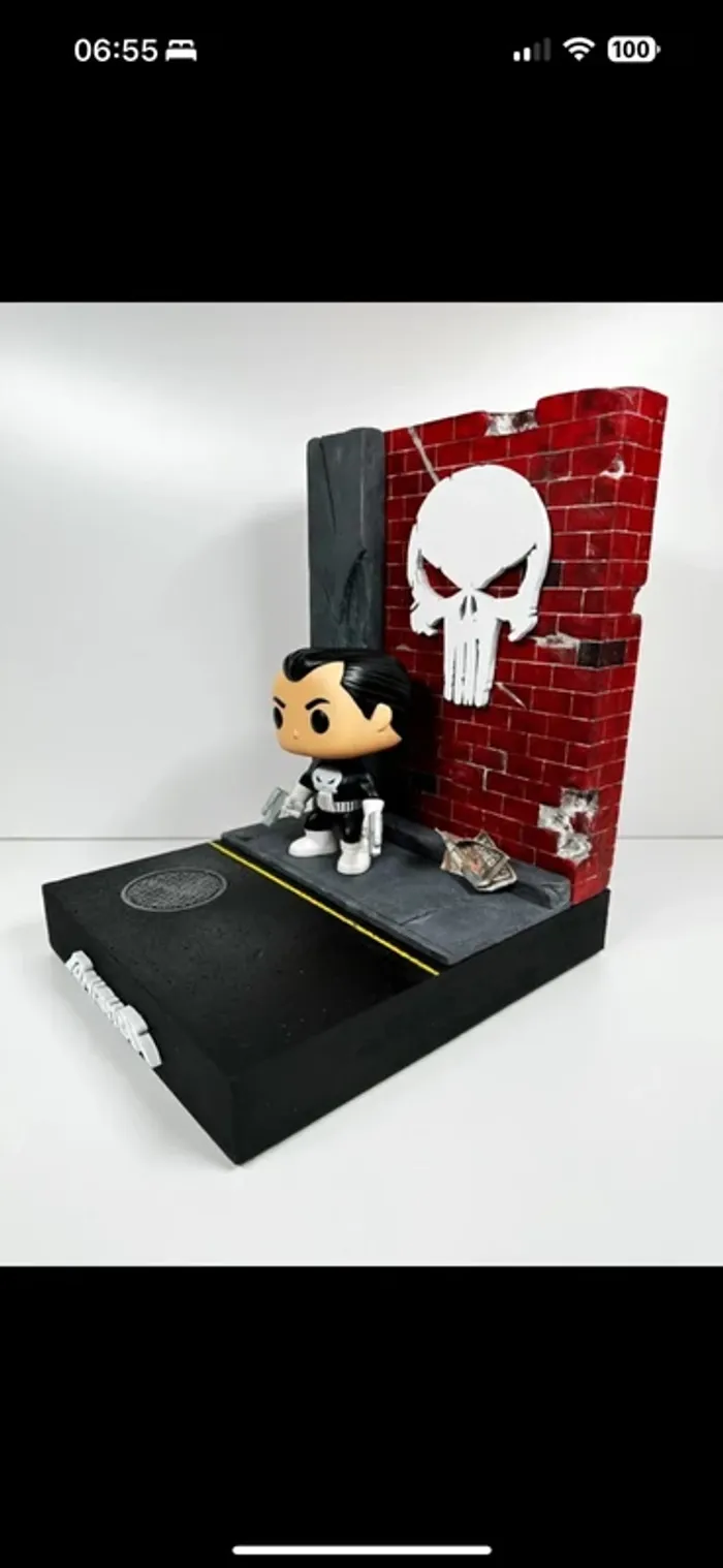 Diorama Funko Pop Punisher – décor urbain - photo numéro 2