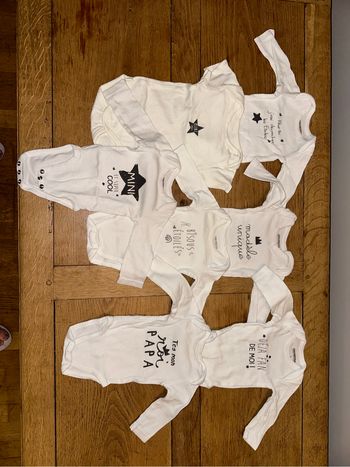 Lot de 7 body