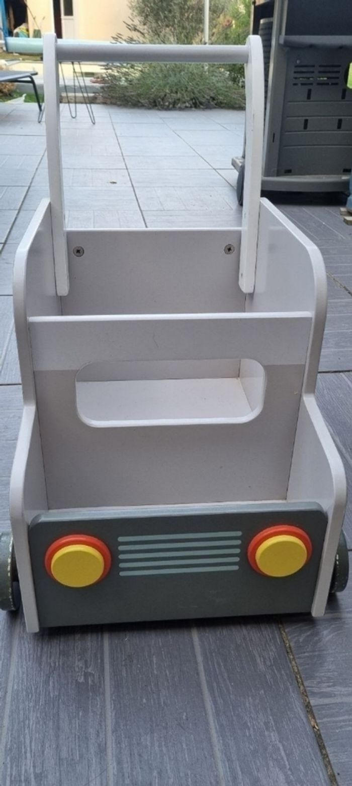 Chariot bois parfait état, rangement voiture - photo numéro 3