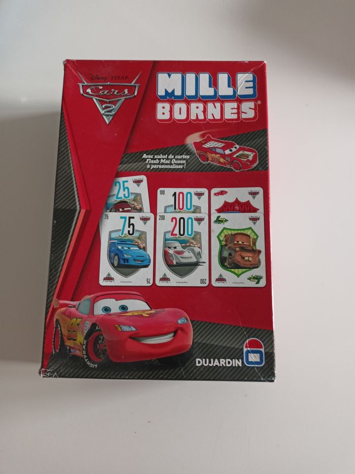 Mille bornes cars 2 Dujardin complet sans notice