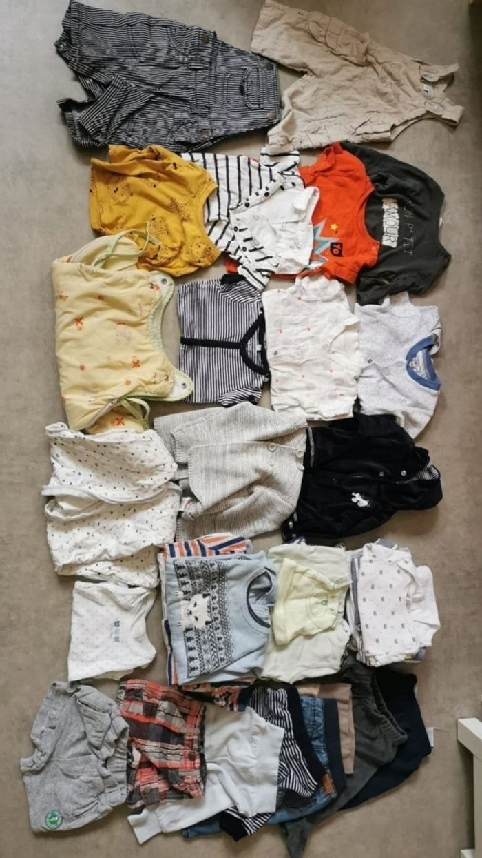 lot vêtements bébé garçons 3 mois - photo numéro 2