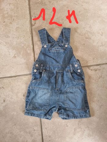 Salopette 12 mois garçon