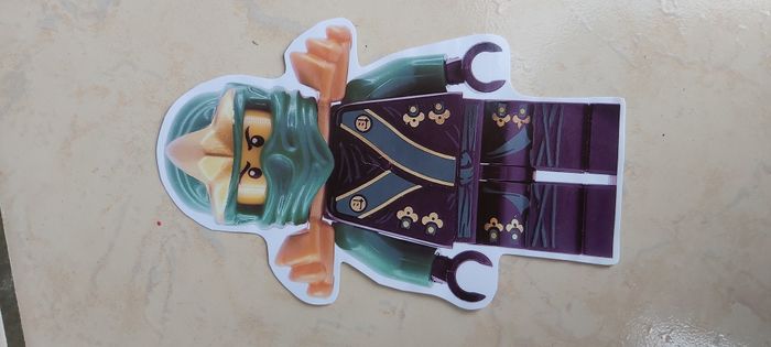 Ninjago sticker mural