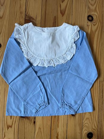 Blouse bleue Jacadi 6 ans