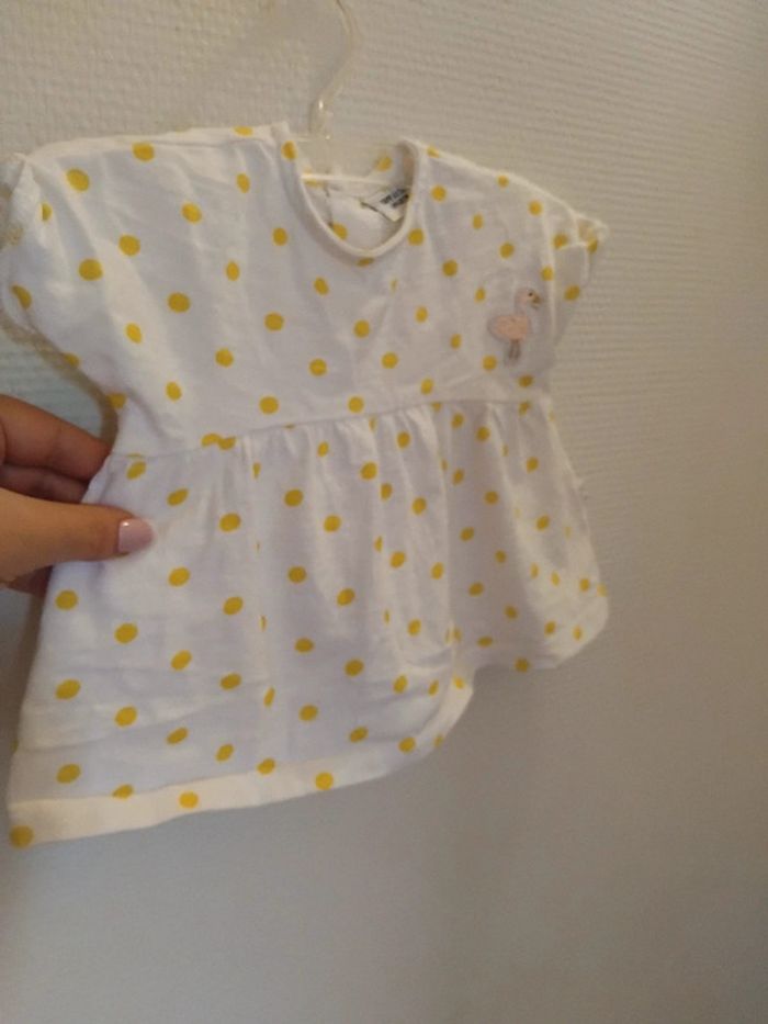 Techerts manches courtes fille 6mois - photo numéro 2