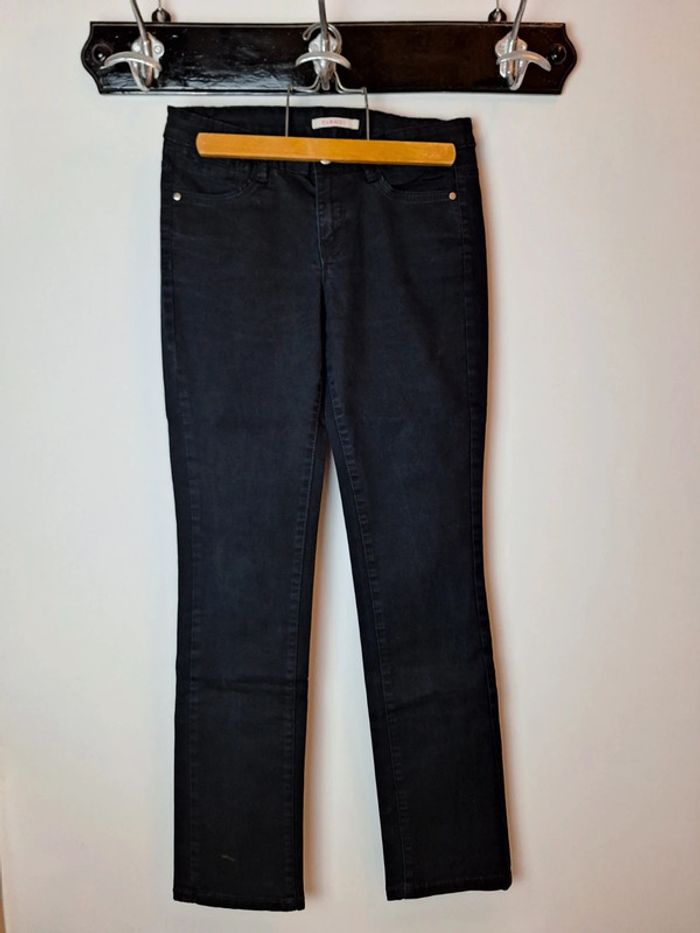 Jeans droit noir femme Camaieu 38
