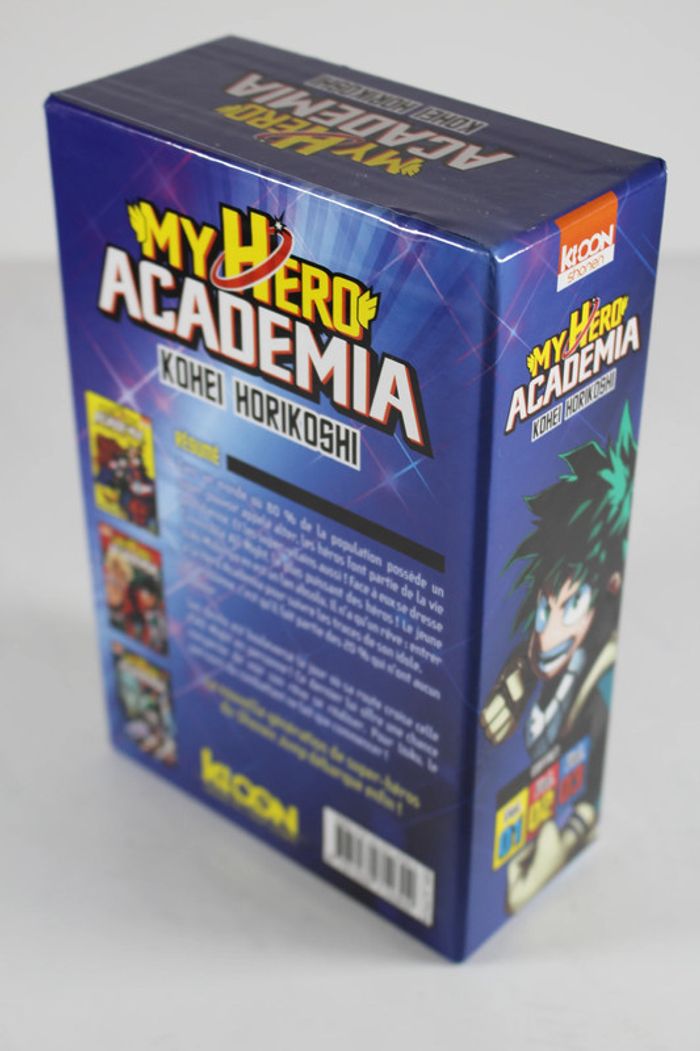 Manga Coffret My Hero Academia Tome 1 à 3 - photo numéro 2