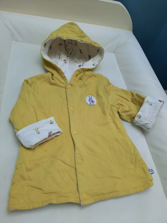 Gilet 9 mois reversible compagnie des petits - photo numéro 5