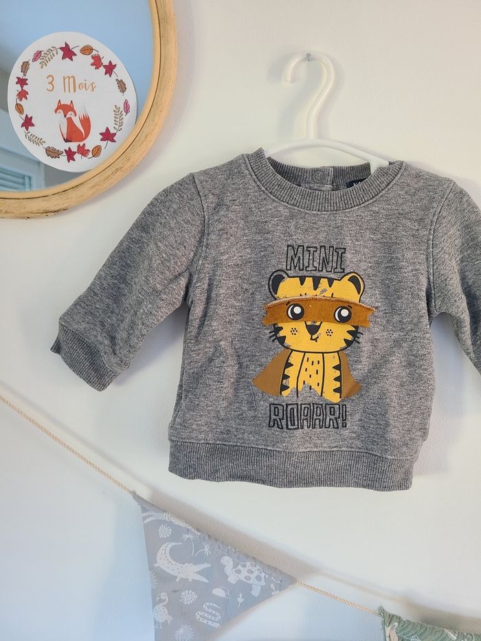 Lot pull taille 3 mois - photo numéro 2