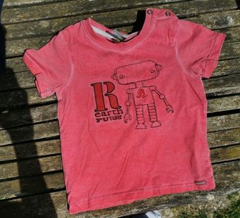 T shirt robot 18 mois orchestra