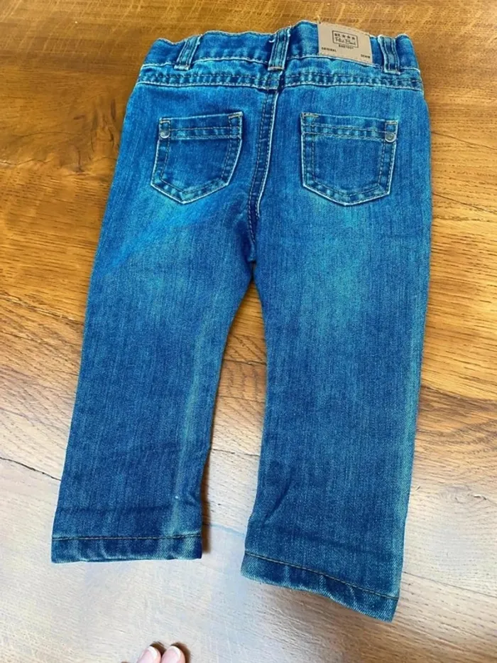 Jean bleu tape à l’oeil 6 mois - photo numéro 5
