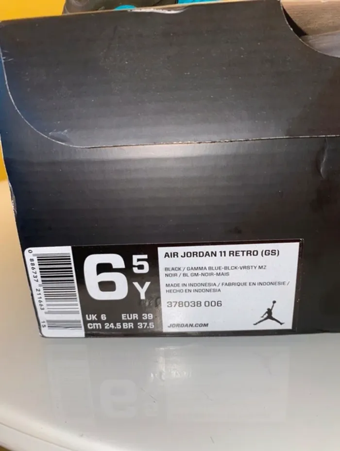 Air Jordan 11 Gamma blue - photo numéro 6