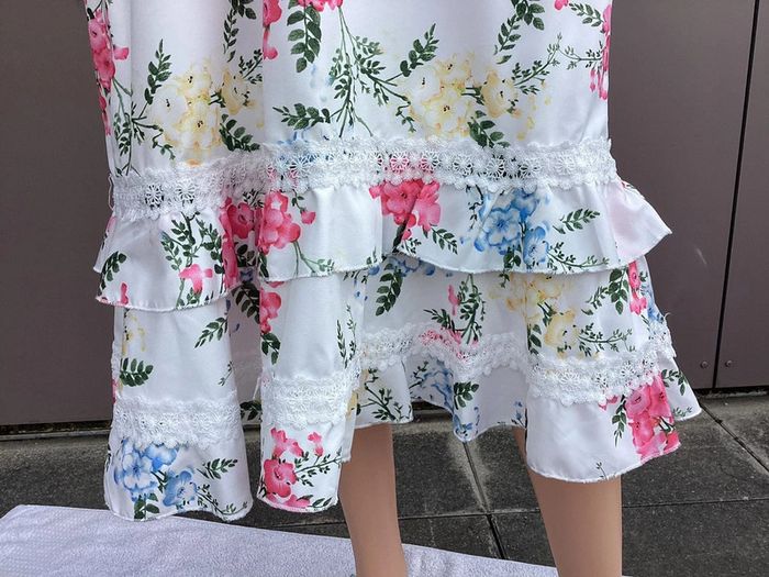 Robe longue fleurie EillyBazar – Taille S – Très bon état - photo numéro 7