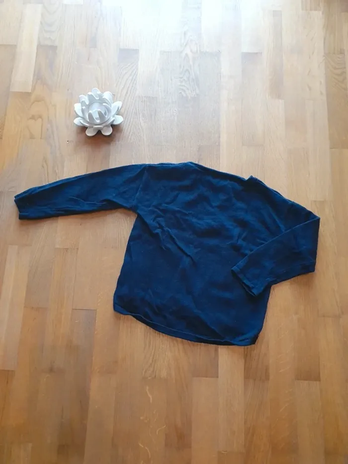 Pull bleu - photo numéro 3