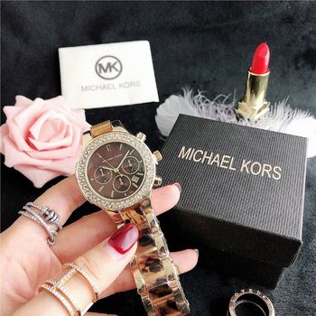 Montre Michael Kors léopard ✅