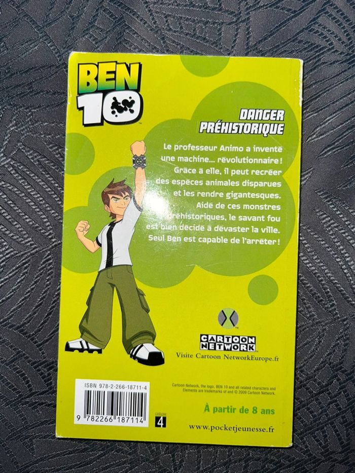 Livre ben 10 tome 2 « danger préhistorique » - photo numéro 2