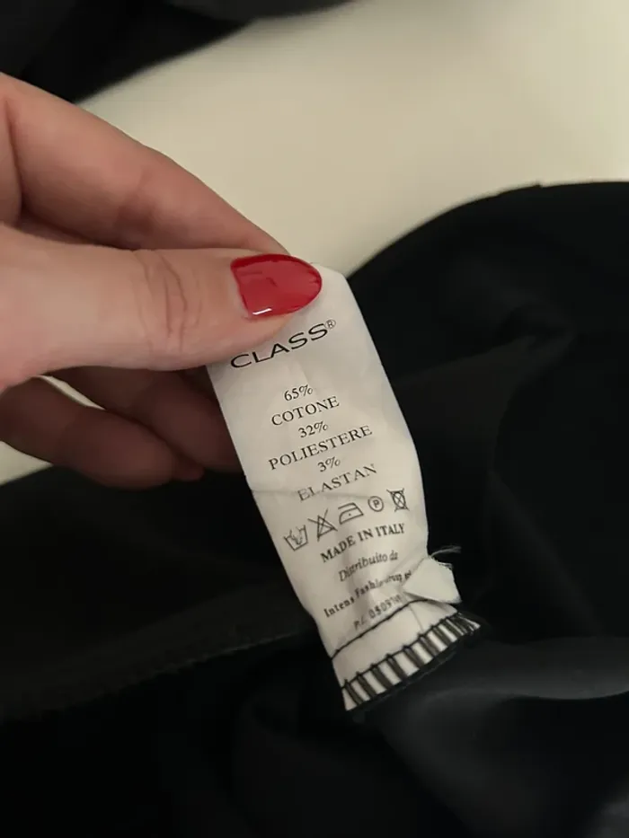 Class pantalon, femme noir, taille 34 - photo numéro 5