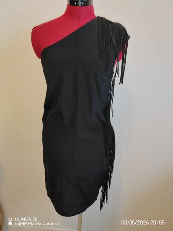 Robe en soie Asymetrique 