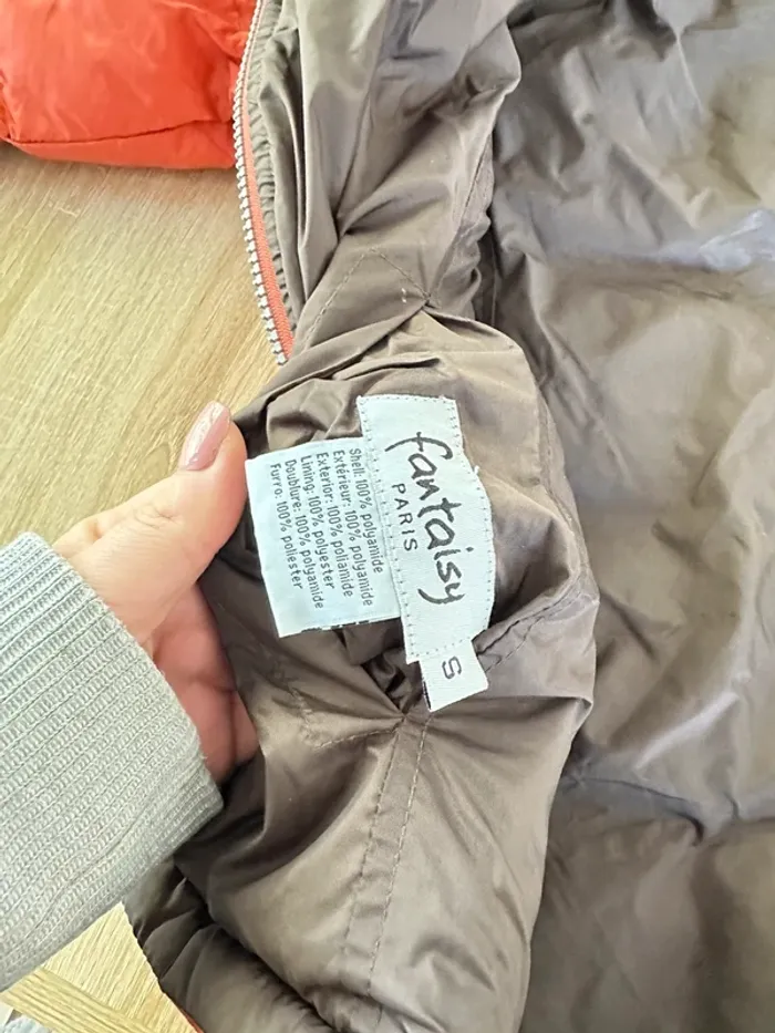 Doudoune ceintrée taille s - photo numéro 5