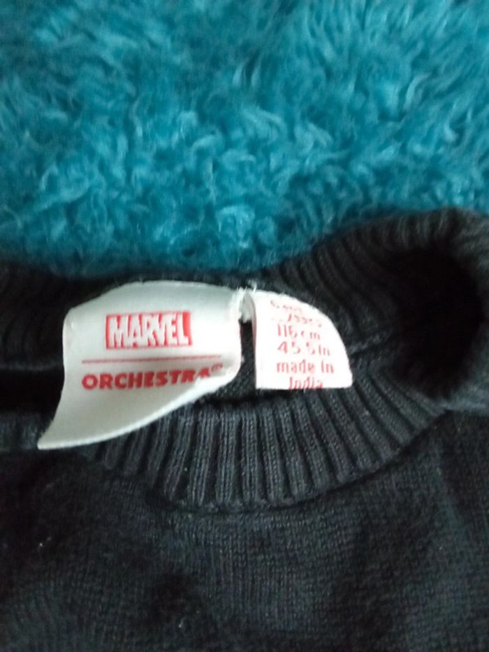 Pull laine Spiderman Orchestra 6ans - photo numéro 2