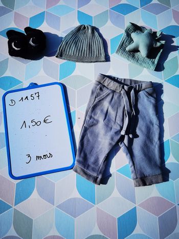 D1157  - jogging garçon 3 mois