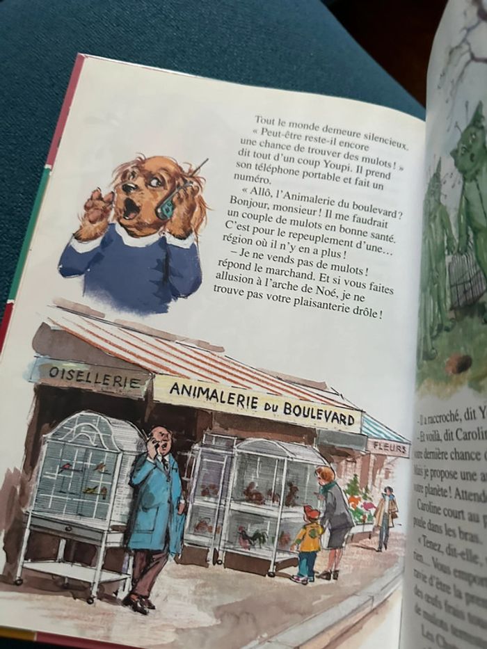 Livre Caroline et les extraterrestres bords colorés Pierre Probst - photo numéro 3