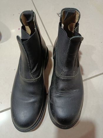 Boots cuir t34 équitation 